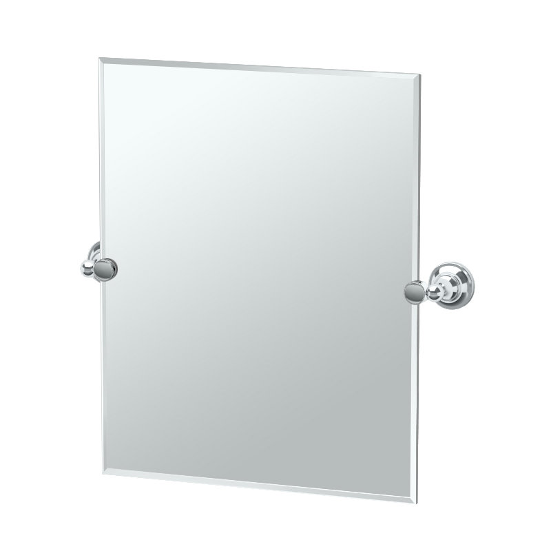 Miroir de salle de bain Tiara, Chrome