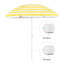1.6m Beach Parasol-85515263