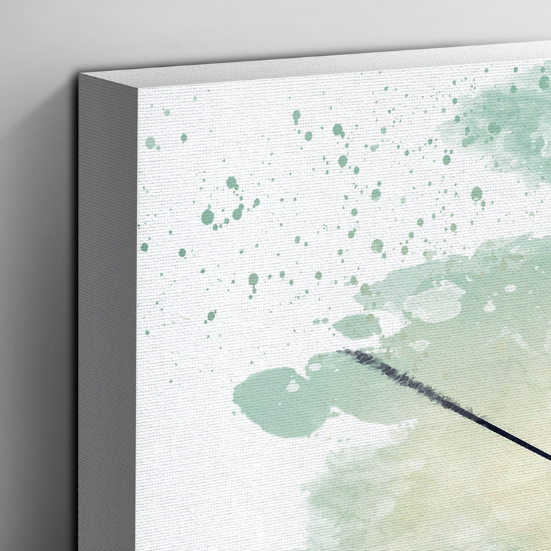 Ski Lift Skiing Snowboarding - Wall Art, 40cm H x 60cm W, Wrapped Canvas