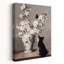 «Curious Kitten And Blossoms Peaceful Contemporary»-1890912173