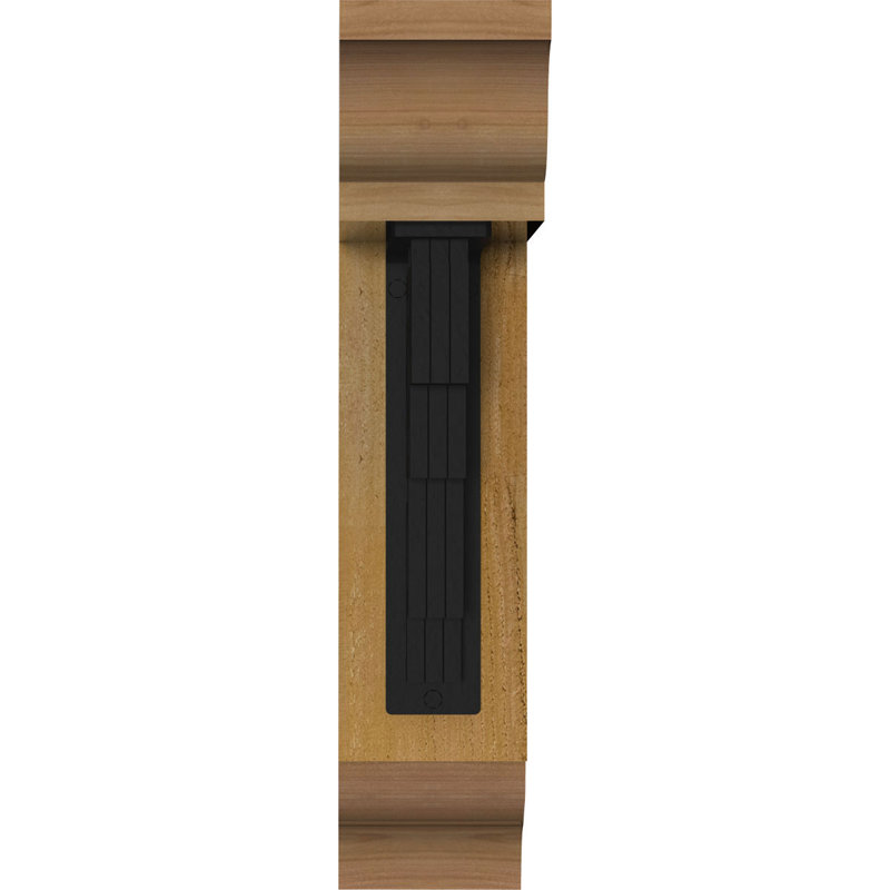 Support Eris H 12 po x l 4 po x P 12 po, H 20 po x P 18 po, Cèdre rouge de l'Ouest l 4 po x T 4 po (sciage br