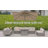 3-Seat Patio Wooden Sofa With Cushions-1472557286