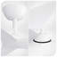 Ventilateur de plafond de 38 pouces sans lumière, ventilateurs de plafond intérieurs et extérieurs modernes avec télécommande pour moteur à courant continu pour chambre à coucher, salon