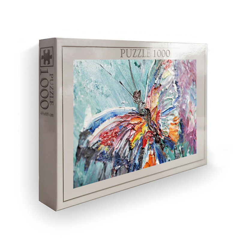 1000-Piece Jigsaw Puzzle, 26.8 x 18.9 inches | High-Quality 100% Cardboard, Vibrant Design | Perfect for Family Fun, Stress Relief & Educational Play | Gift for Adults & Kids | Box Size: 13.2 x 9.1 x 2.0 inches