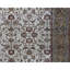 Tapis crème et or noué à la main de haute qualité