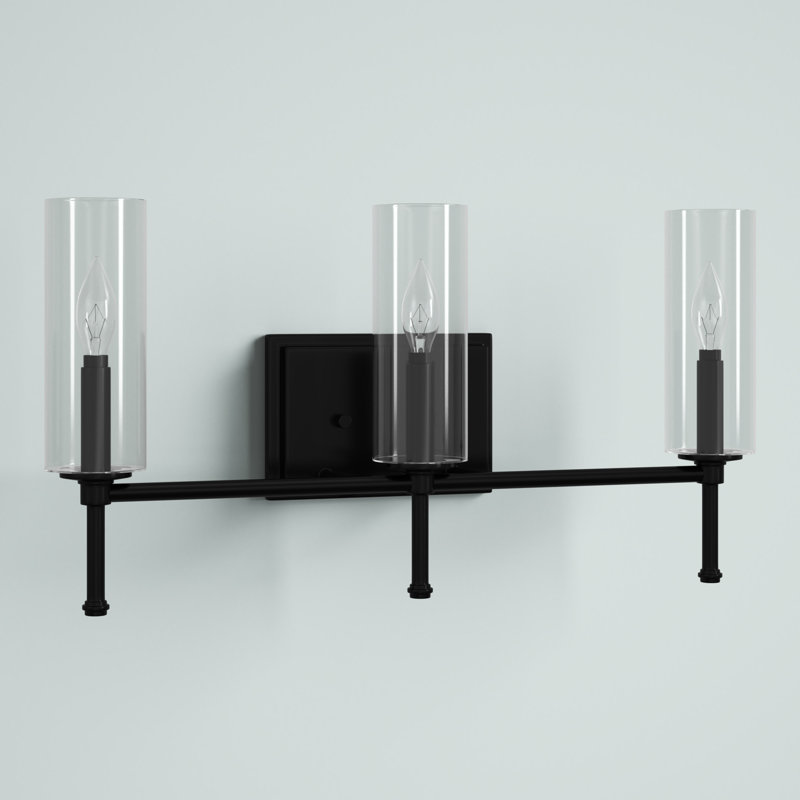 Addalynn 3 - Light Dimmable Vanity Light, Matte Black