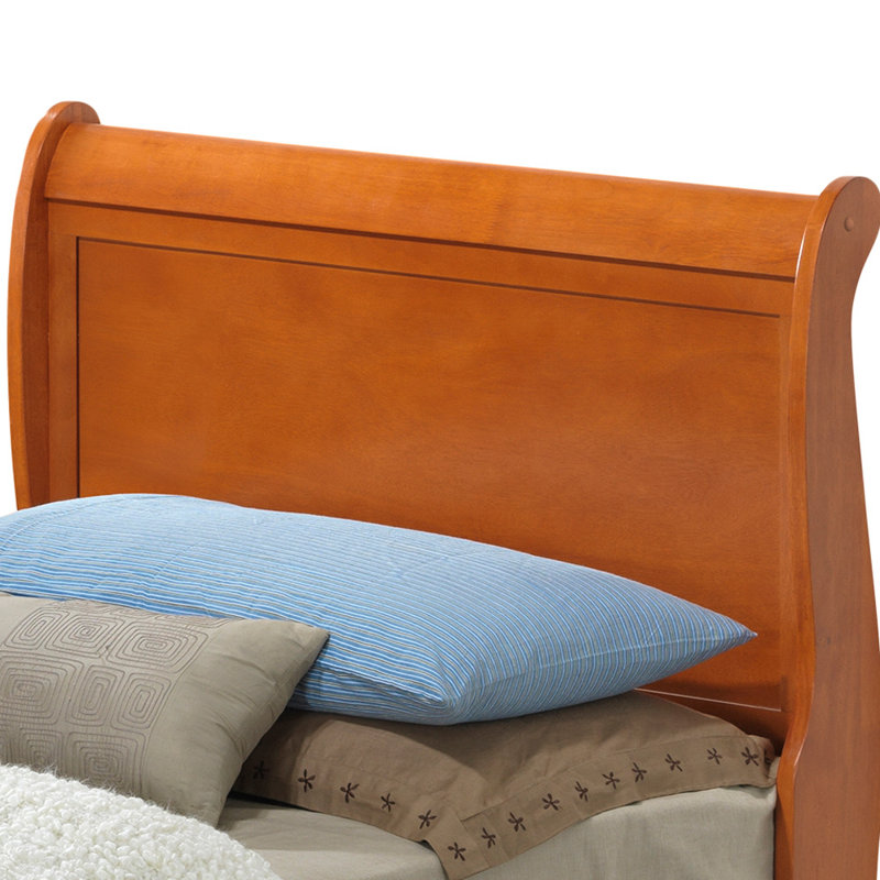 Citronelle Bed, Twin, Light Oak
