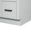   Base de meuble-lavabo simple gris Loren-125037094