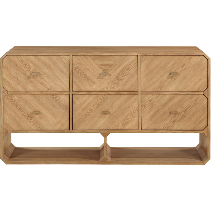 Parker Ash Veneer Dresser, Natural