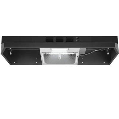 Hotte sous un meuble 24 po noir