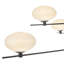 Oakbrook 6 - Light Matt Black Pendant