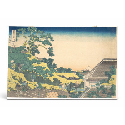 Surugadai in Edo (Tōto Sundai), from Sharpe (c. 1830–1832) — Landscape Canvas Wall Art