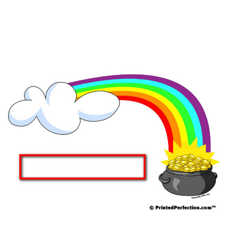 Personalized Rainbow Key Chain