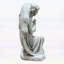 Statue ange en oxyde de magnésium résistant aux intempéries pour un décor extérieur et intérieur, détail exquis et design durable