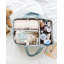 Organisateur de couches, panier matelassé de rangement pour chambre de bébé pour les essentiels du nouveau-né et poste à langer, cadeau pour la fête de naissance et registre indispensable
