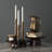 Declan Cast Metal Taper Candle Holder-468688182