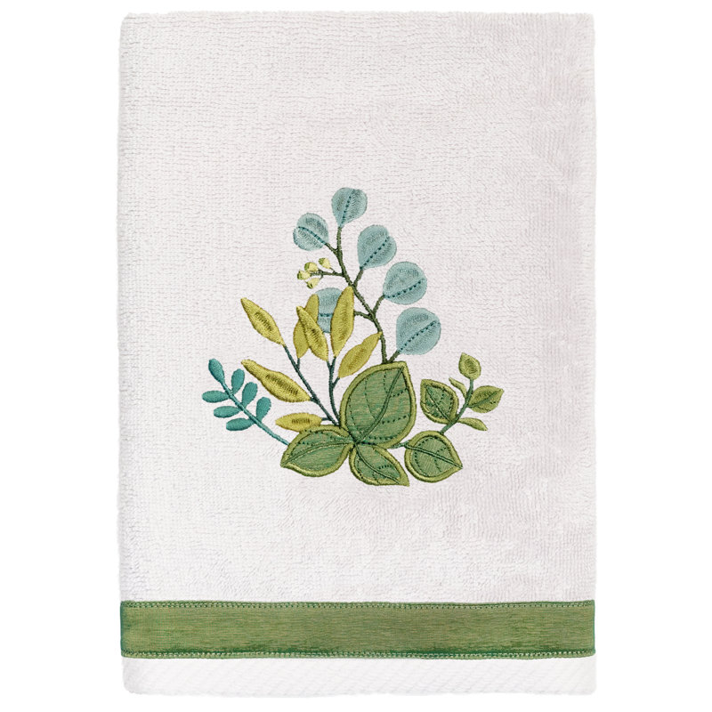  Botanica Turkish Cotton Hand Towel, Silver