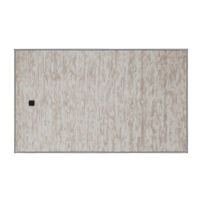 Tapis gris soyeux et moelleux