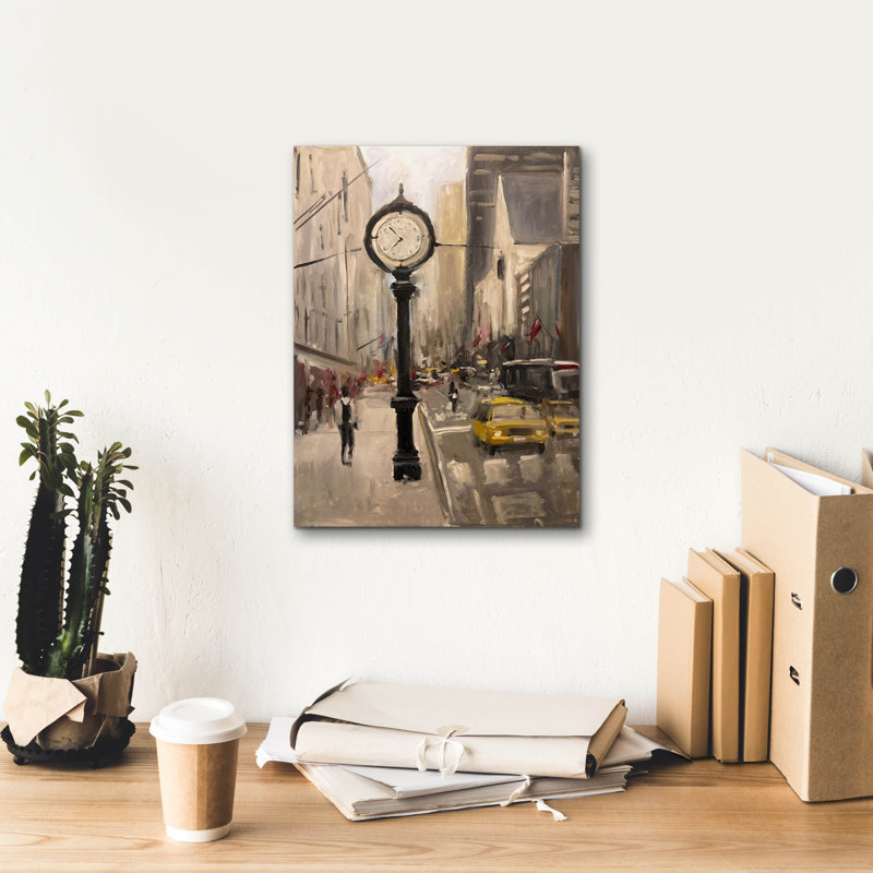«Epic Graffiti» «City Time» par Jadei, impression sur toile 12 po x 16 po, H 16 po x l 12 po