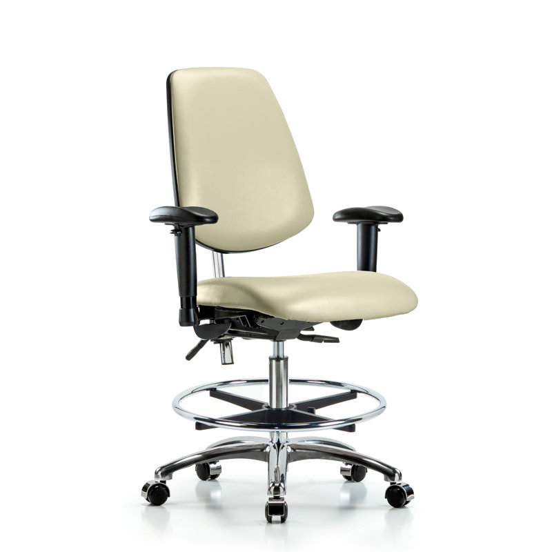 Chaise de dessinateur Josiah, Adobe, Roulettes, Non inclus