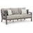 Franchette 78.88'' Wide Straight Aluminum Patio Sofa with Cushions