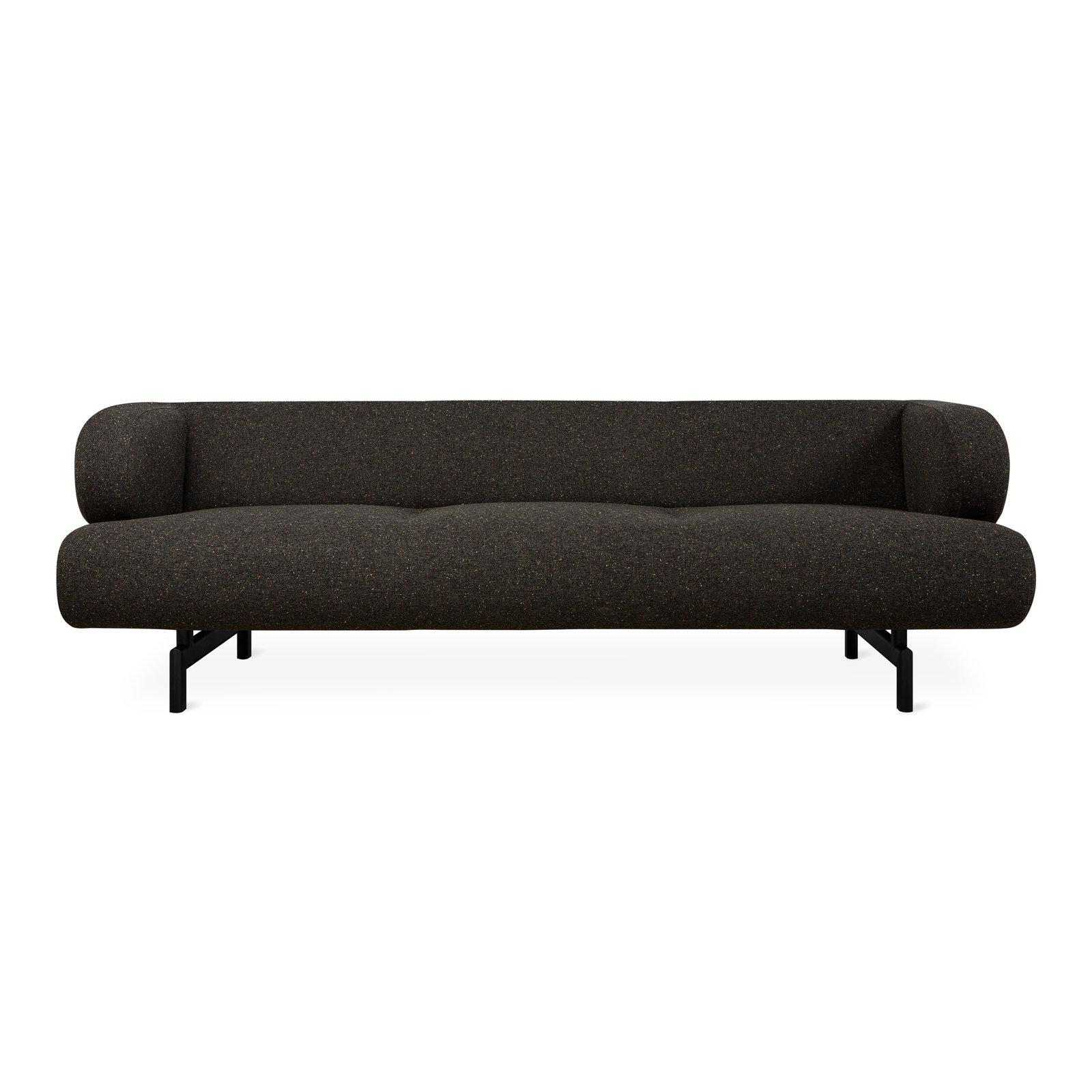 Soren 84'' Upholstered Sofa, Funfetti Galaxy Polyester