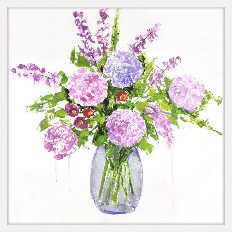 Julie Joy - Single Picture Frame Painting, 51cm H x 51cm W x 3.81cm D