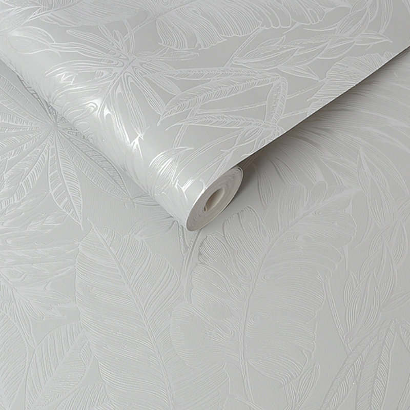 Ginkgo Striped Metallic Wallpaper Double Roll