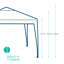 3m x 3m Steel Pop-Up Gazebo-67563075