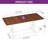 Tyshianna 70.3'' Rectangular Dining Table with Metal Base-922235053