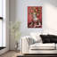 Portrait élégant de rose, délicat et onirique, impression d'art mural-864333760