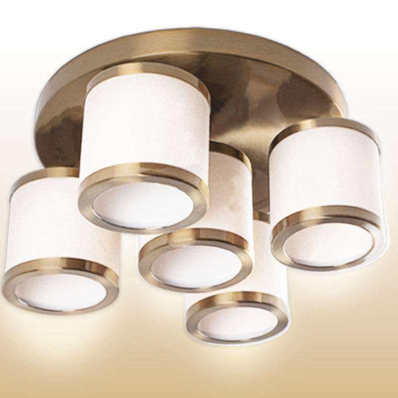 Plafonnier encastré 5 lumières
