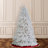 Dunhill Fir White Tree with Clear Lights-182540785