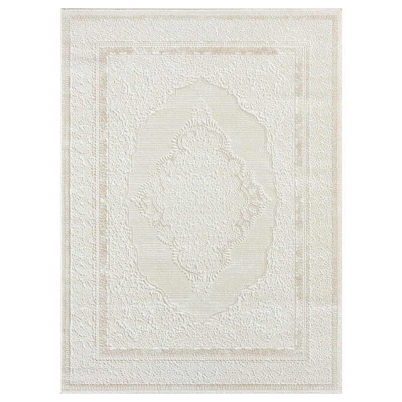 Tapis texturé Willean Crest, 6'7" x 9'2"
