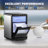 Simzlife 45 Lbs. Daily Nugget Ice Maker Countertop