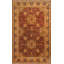 Agra Hand Knotted Wool Oriental Area Rug in Red/Beige-108771494