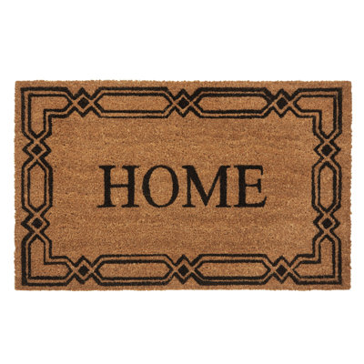 Tapis d’intérieur/extérieur antidérapant 18 po x 30 po home coco Shabari