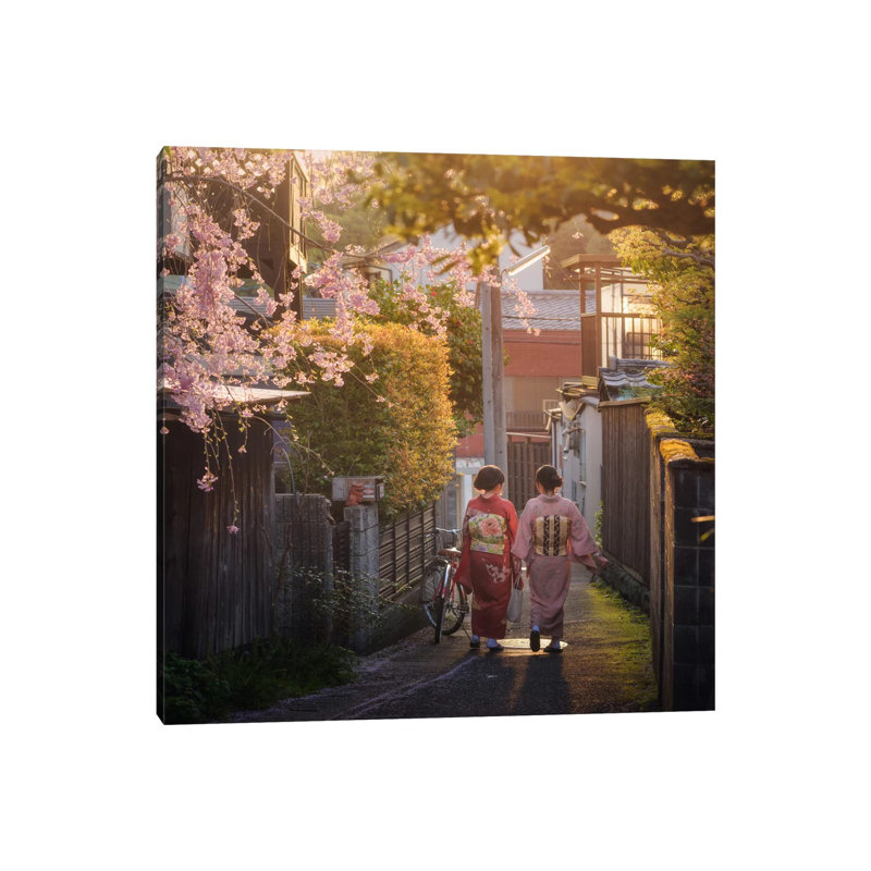 Spring In Japan Xiii by Daniel Kordan - Wrapped Canvas Print, 45.72 cm H x 45.72 cm W x 3.175 cm D