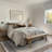 Lurie Pet-Friendly Cream Beige Gray Border Area Rug-2086141410
