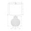 Lighting, 16"h, Table Lamp, Resin, Ivory / Cream Shade, Contemporary-777572444