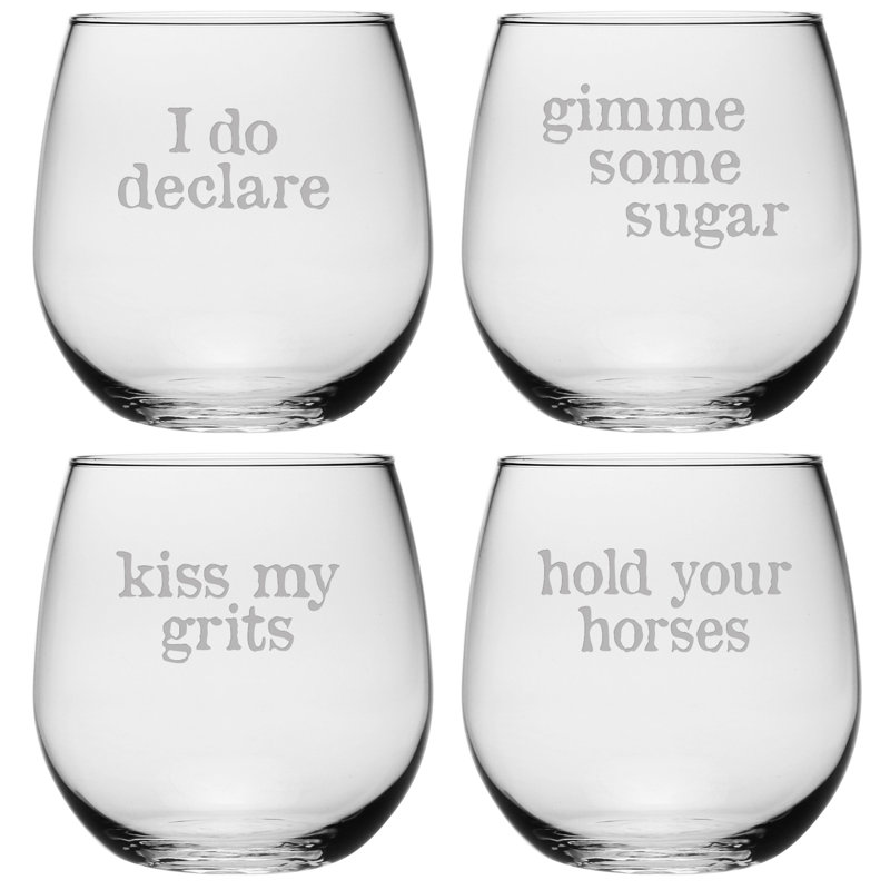 Short N' Sweet 16.75oz. Wine Glass Set
