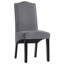 Eatonville Set of 2 Velvet Upholstered High Back Dining Chairs