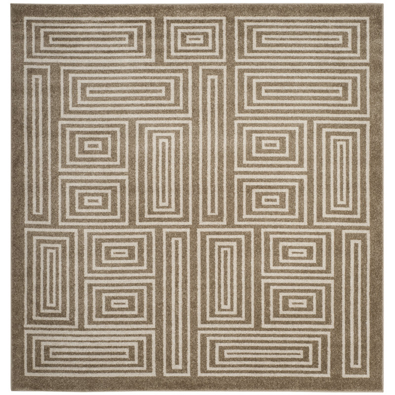 Thornbury Performance Geometric Rug, Square 7'