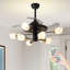 Ventilateur de plafond avec ensemble d'éclairage Karolos-2079817379