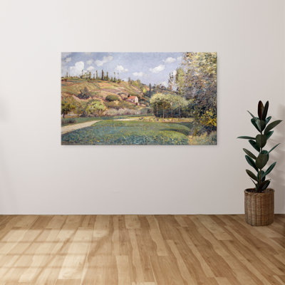 "Valhermeil" by Camille Pissarro Print on Canvas