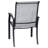5-piece Patio Textilene Dining Set With Umbrella Hole, Powder Coating-129590088-129590090-129590091