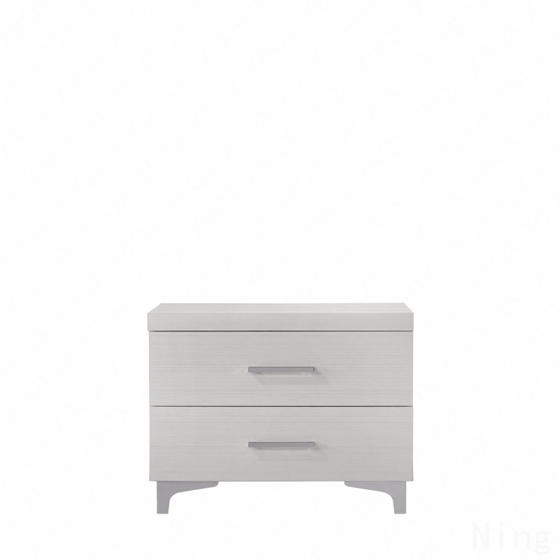 Table de chevet blanche