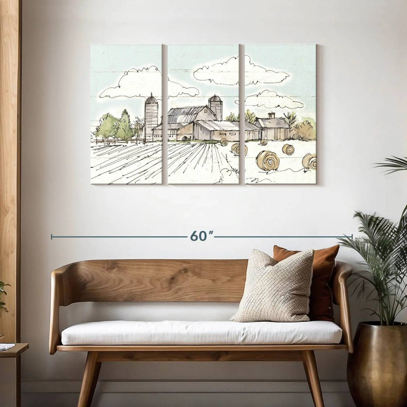 Alvord Farm Memories XI, 28" H x 45" W