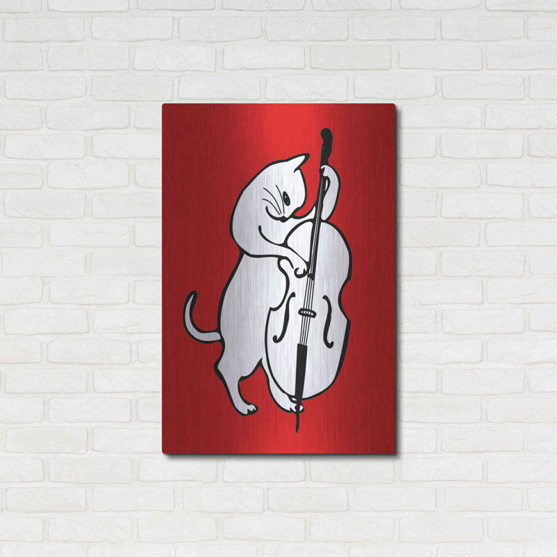 «Music Collection 2» par Ata Alishahi - reproduction d'art non encadrée, H 36 po x l 24 po x P 0,13 po