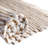 Square Kassandra Striped Hand Loomed Jute Area Rug in Beige-331536996